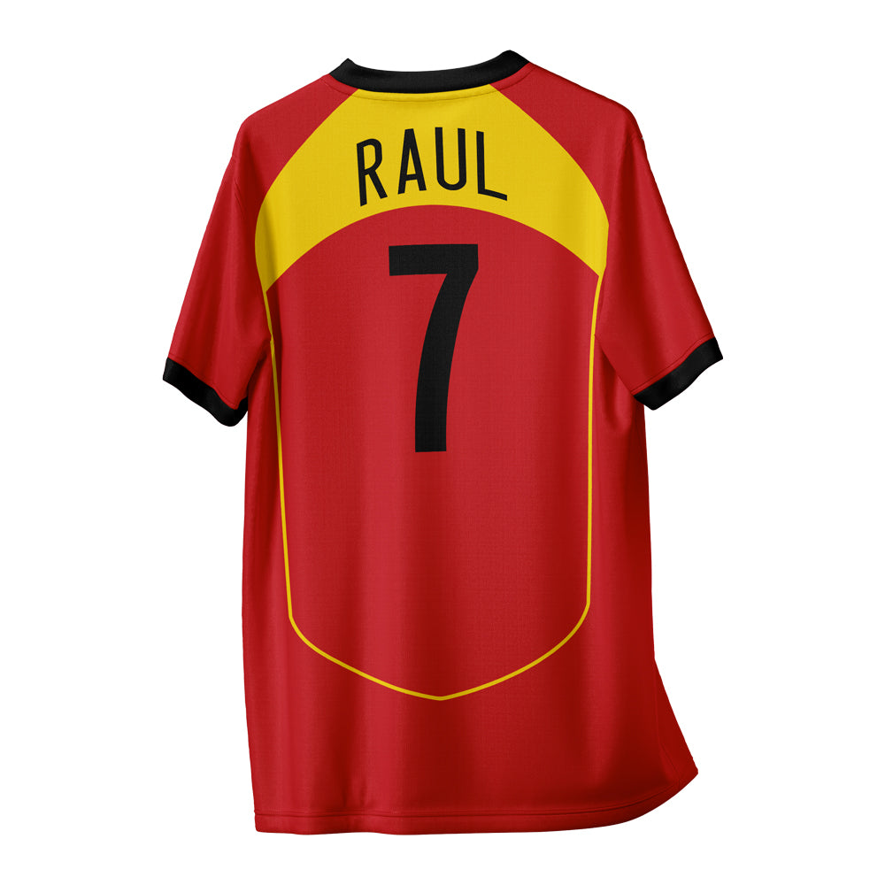 Raul 7 Spain Vintage Style Concept Shirt Kids Short Sleeve_0
