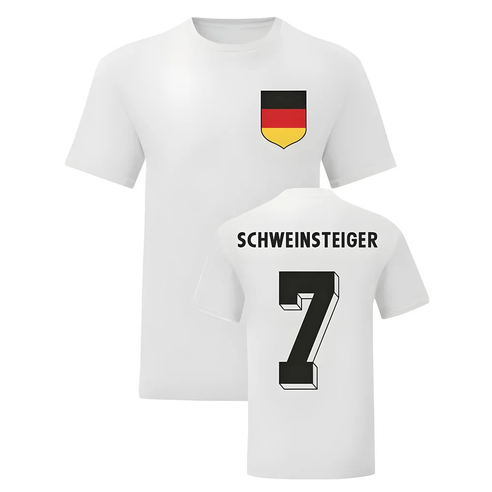 Bastian Schweinsteiger Germany National Hero Tee\'s (White)_1