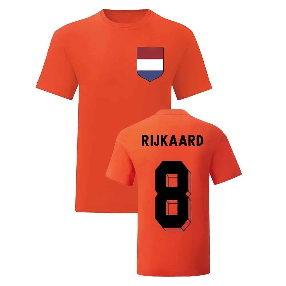Frank Rijkaard Holland National Hero Tee\'s (Orange)_1