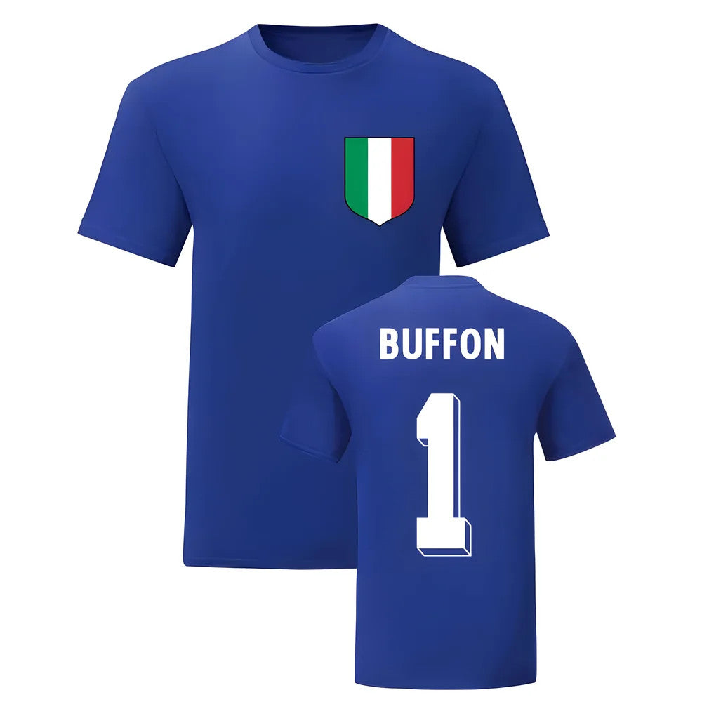 Gianluigi Buffon Italy National Hero Tee\'s (Blue)_1