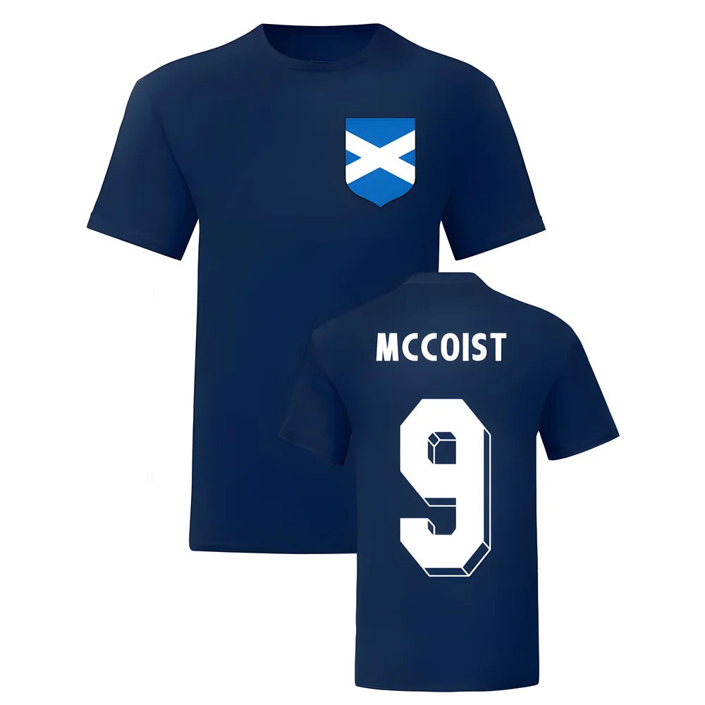 Ally McCoist Scotland National Hero Tee (Navy)_1