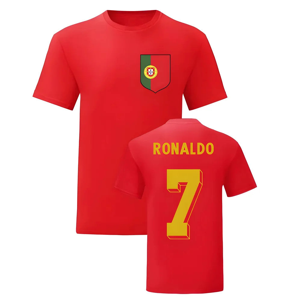 Cristiano Ronaldo Portugal National Hero Tee (Red)_1