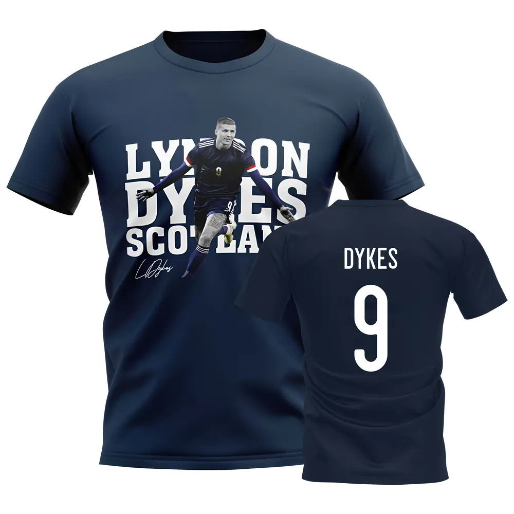 Lyndon Dykes Scotland Player Tee (Navy)_1