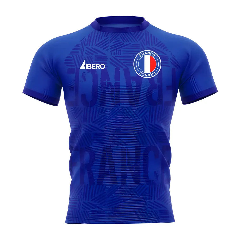  2025-2026 France Concept Home Rugby Shirt Little Boys_0