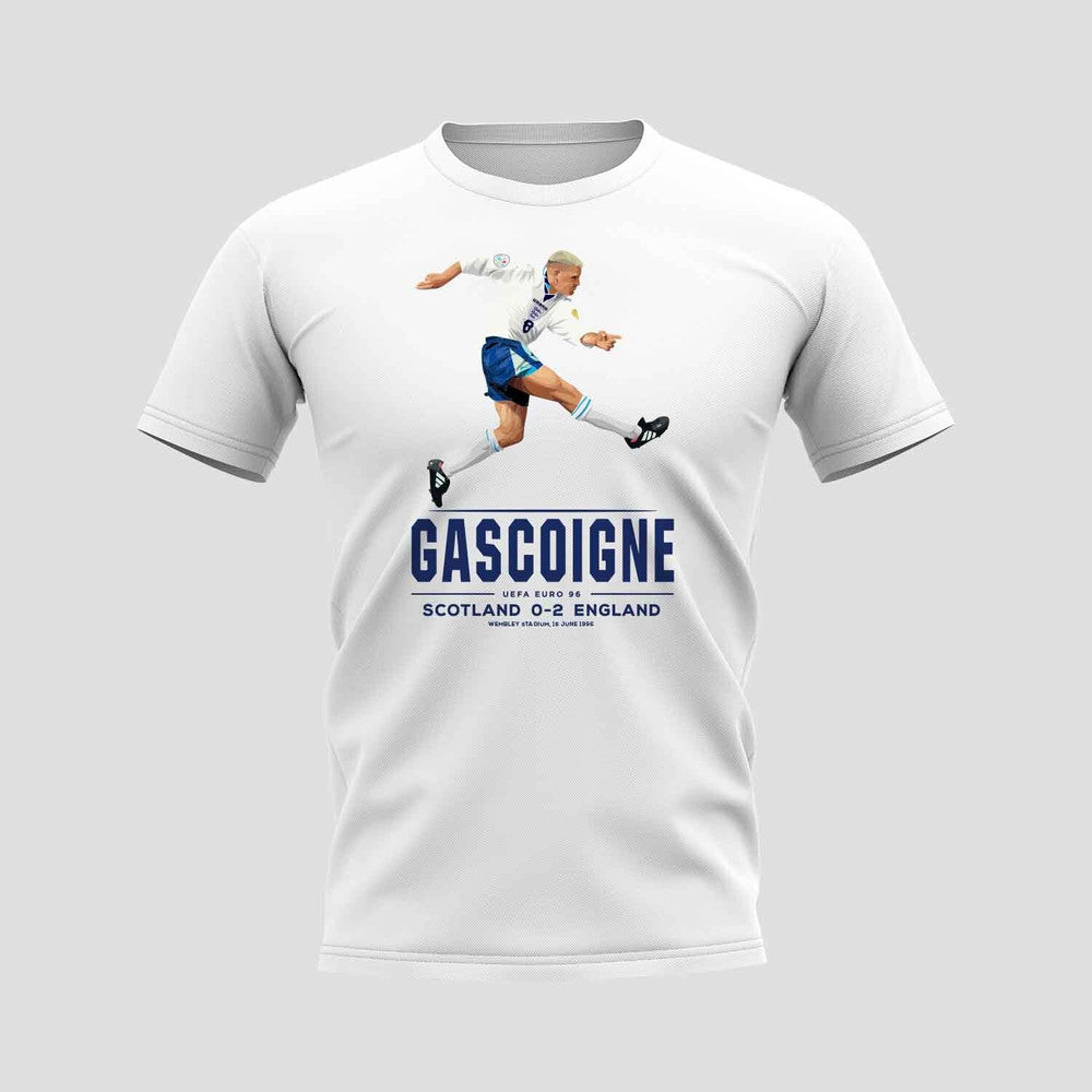 Paul Gascoigne Player T-Shirt (White)_1