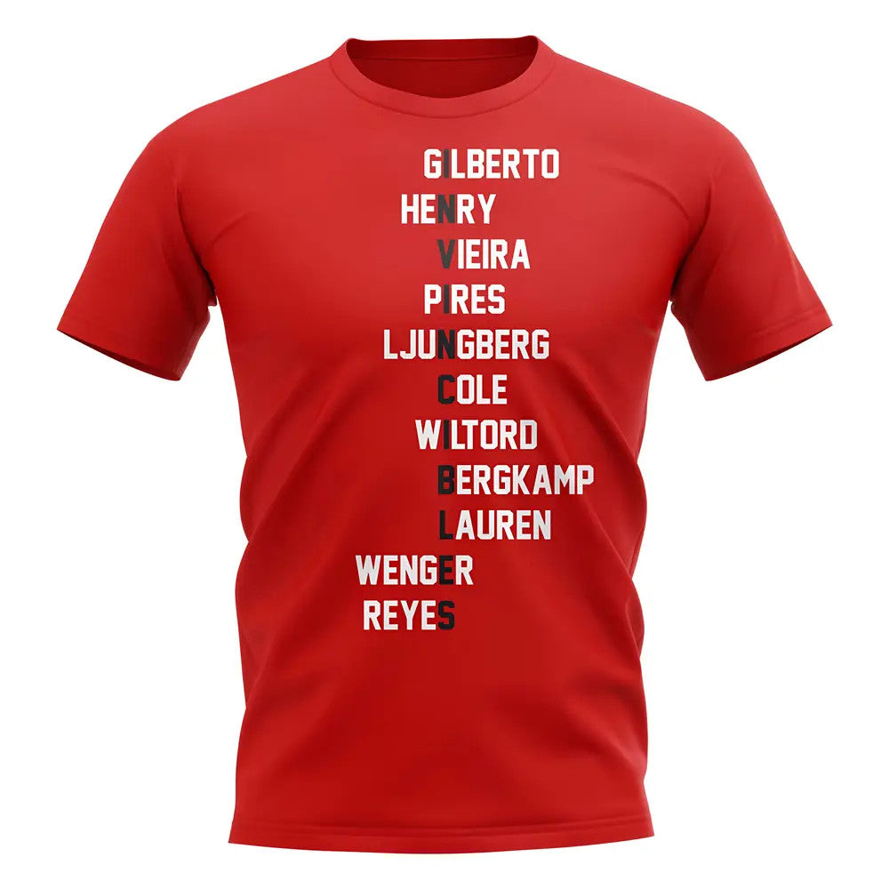 Invincibles Team T-Shirt (Red)_0
