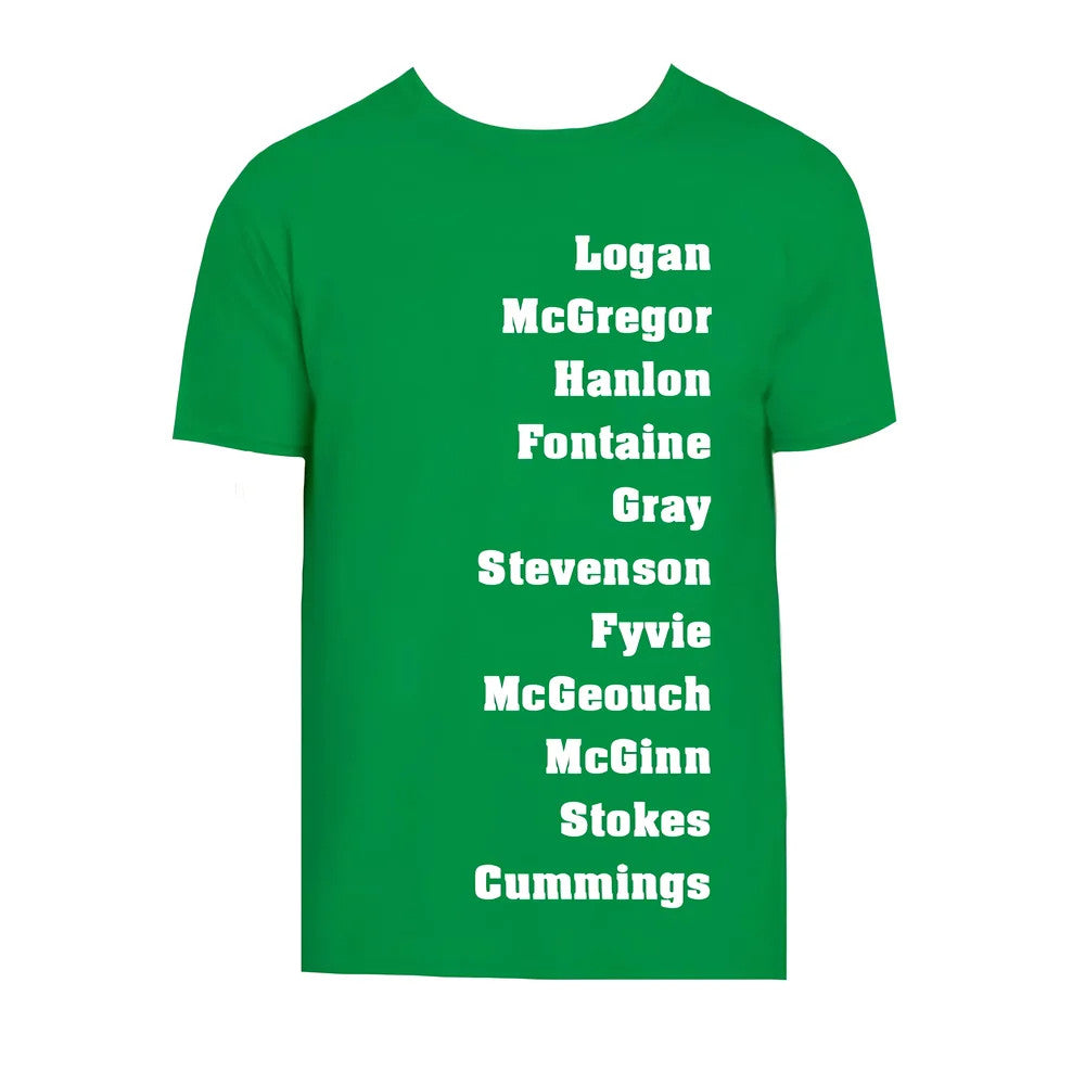 Hibs Favourite XI Tee (Green)_0