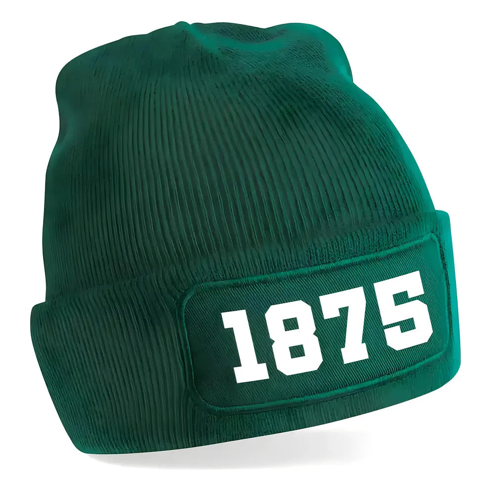 Edinburgh 1875 Football Beanie Hat (Green)_1