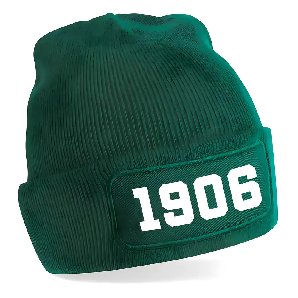 Lisbon 1906 Football Beanie Hat (Green)_1