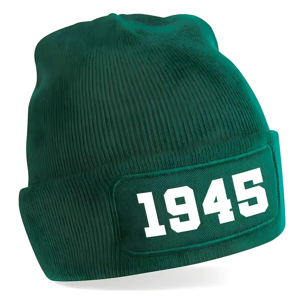 Wolfsburg 1945 Football Beanie Hat (Green)_1