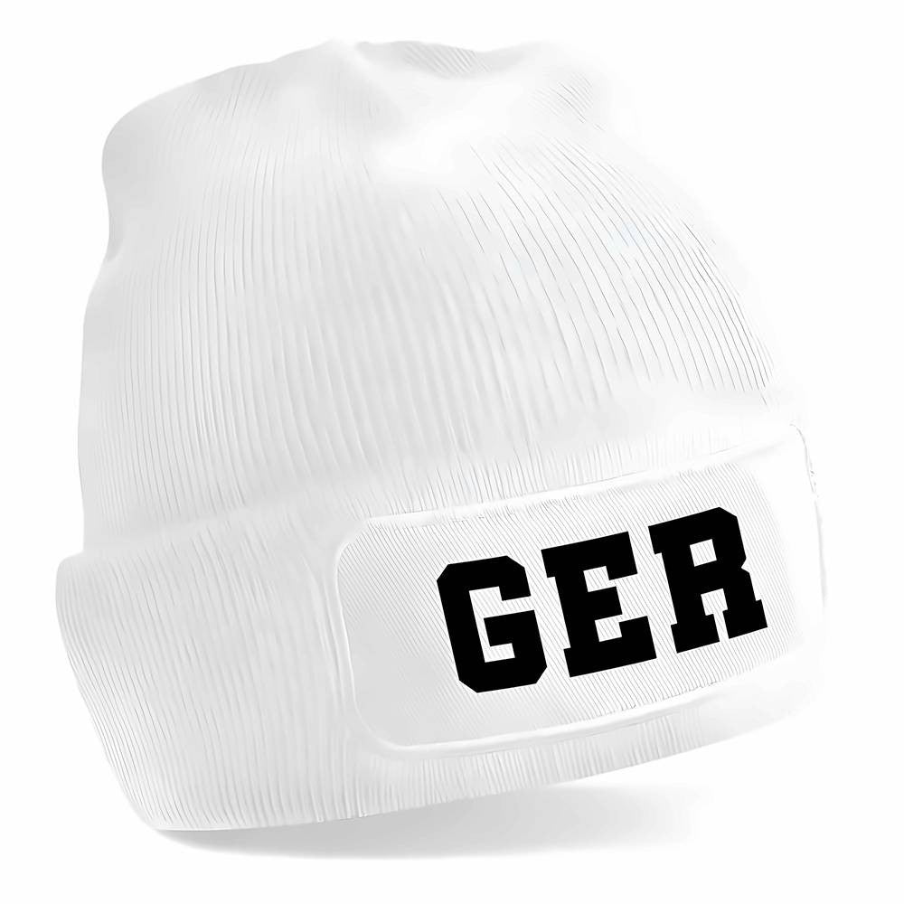 Germany National Football Beanie (White)_1