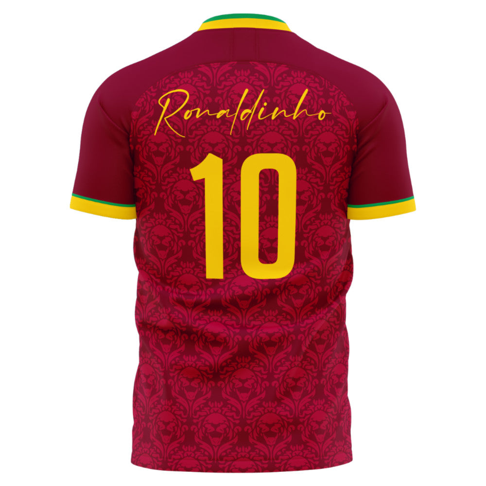 2026-2027 Ravenna RONALDINHO Home Concept Shirt (Maroon) Adult Short Sleeve_0