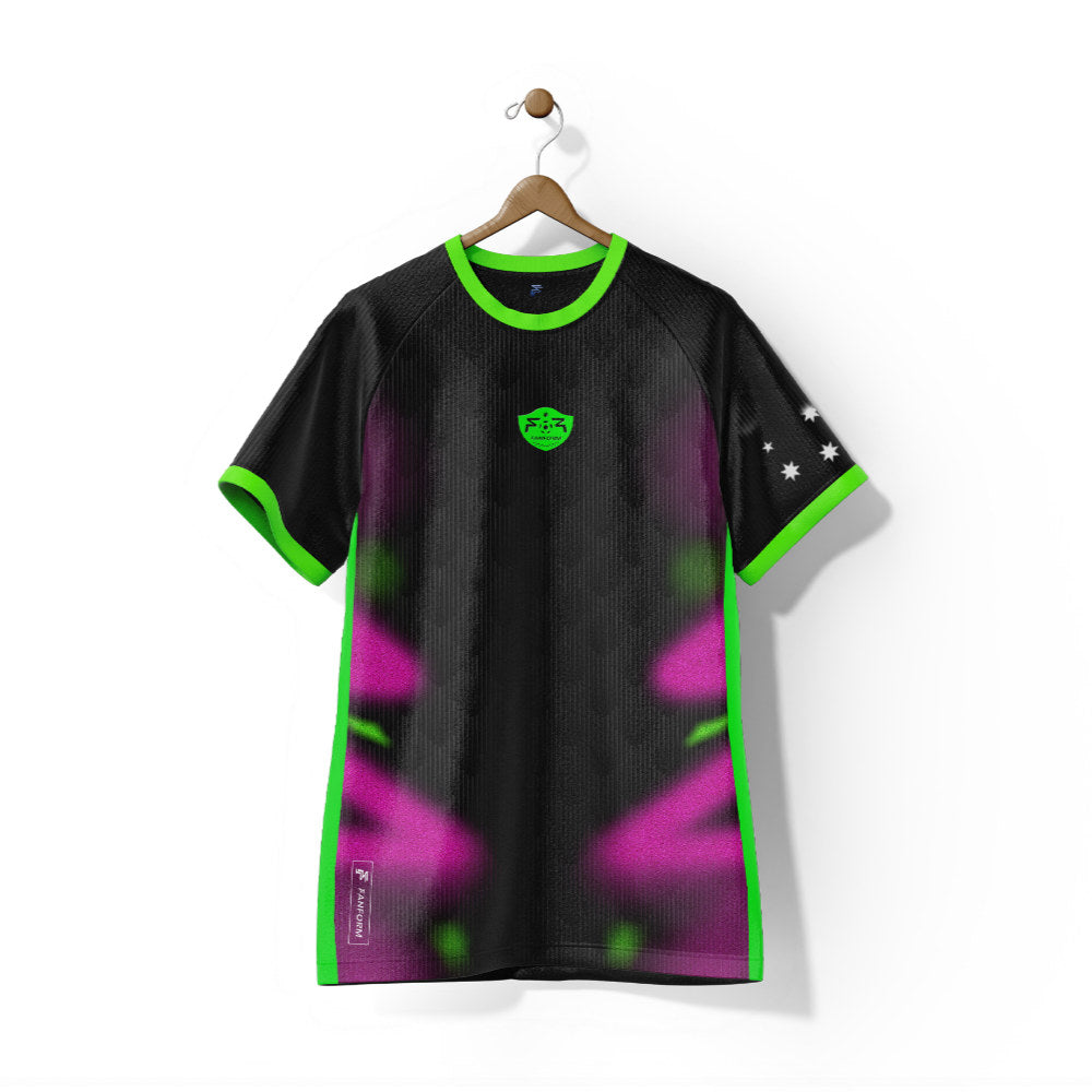 Australia Socceroos Away Supporter Jersey Kids Short Sleeve_0