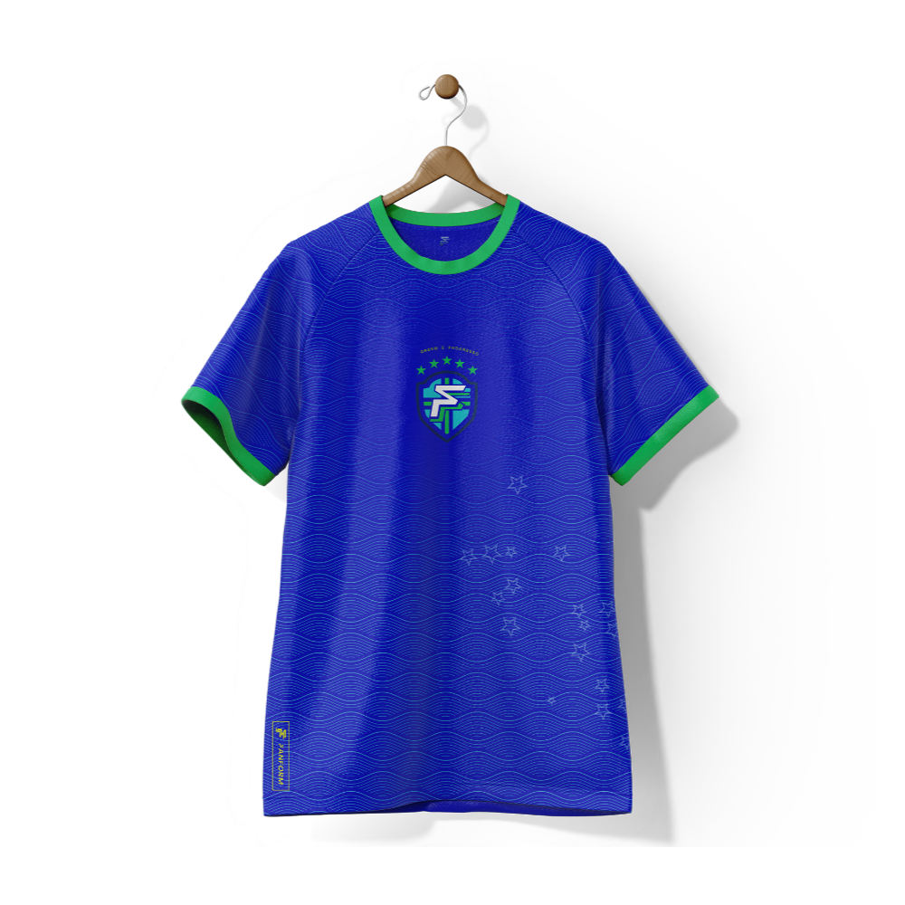 Brazil Selecao Away Supporter Jersey Kids Short Sleeve_0