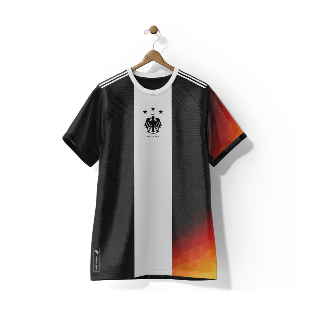 Germany Adler Away Supporter Jersey Kids Short Sleeve_0