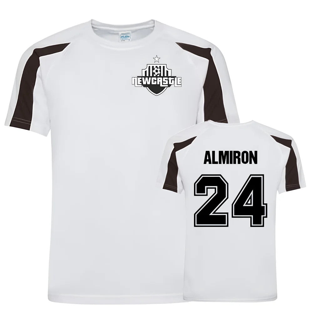 Miguel Almiron Newcastle Sports Training Jersey (White_0