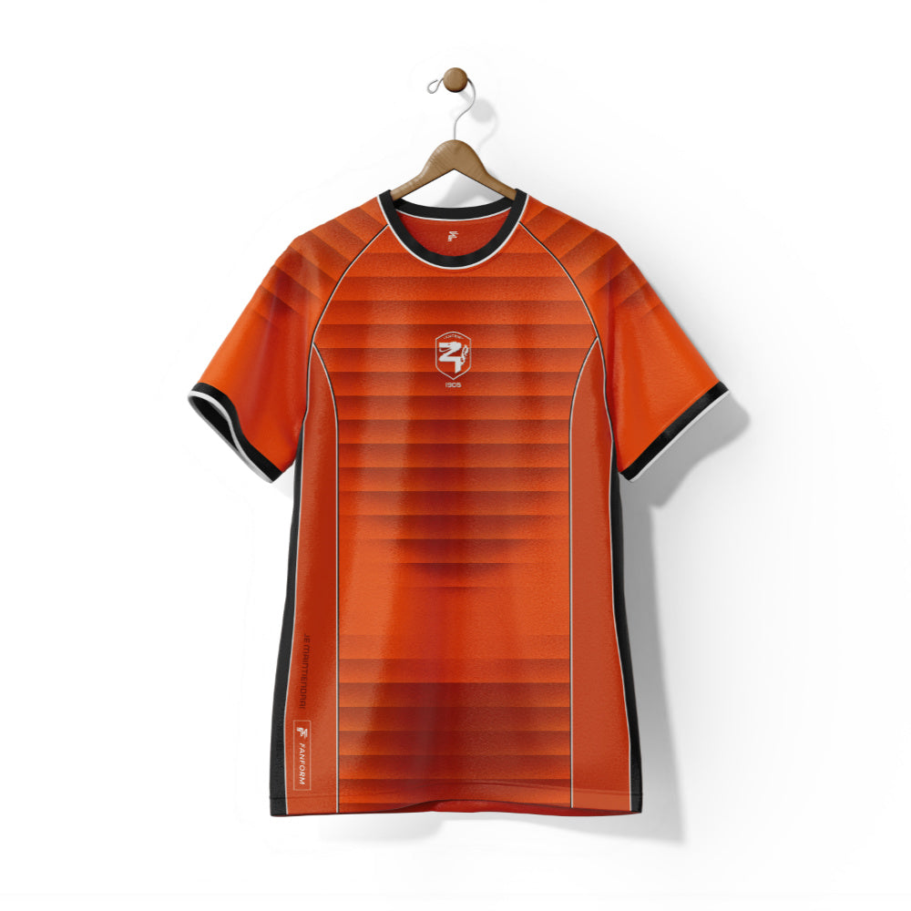 Netherlands Oranje Home Supporter Jersey Kids Short Sleeve_0