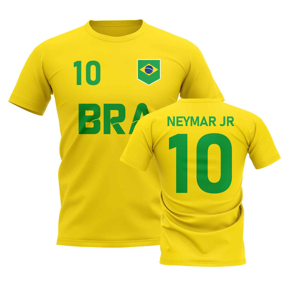 Neymar Jr Country Code Hero T-Shirt (Yellow)_1