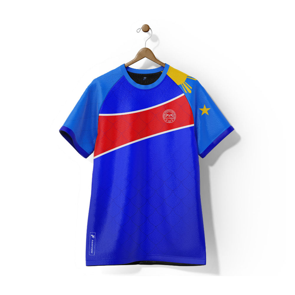 Philippines Azkals Home Supporter Jersey Kids Short Sleeve_0