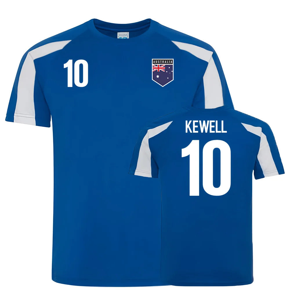 Australia Sports Training Jersey (Kewell 10)_0