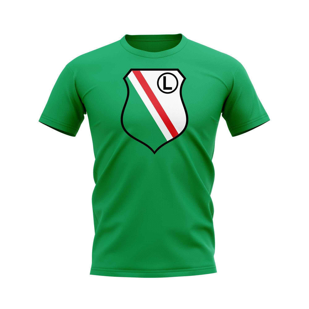 Legia Warsaw Logo T-shirt (Green)_0