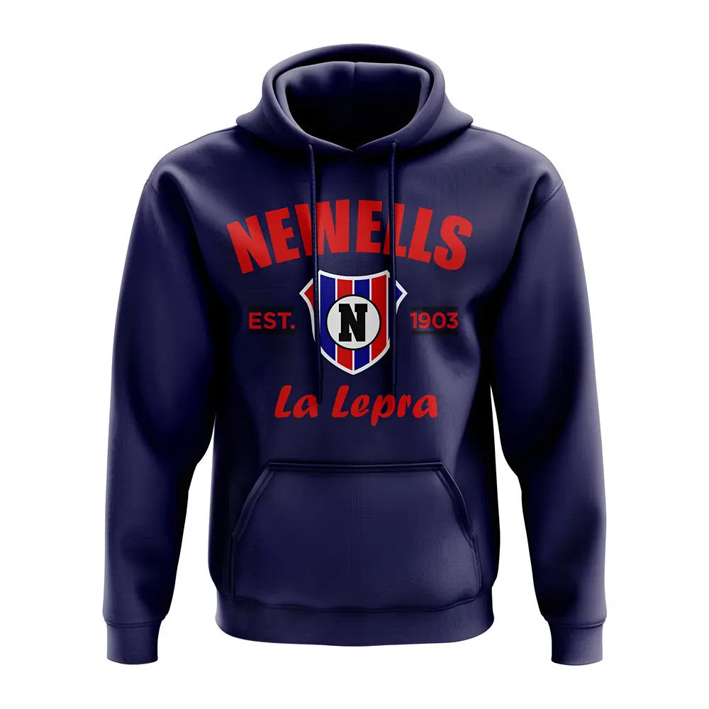 Newells Old Boys Established Hoody (Navy)_1