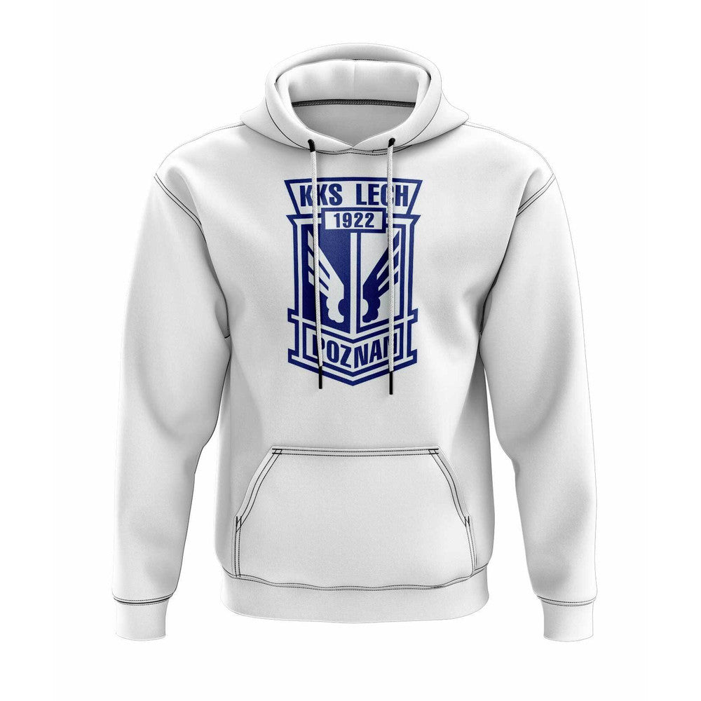 Lech Poznan Logo Hoody   (White)_1