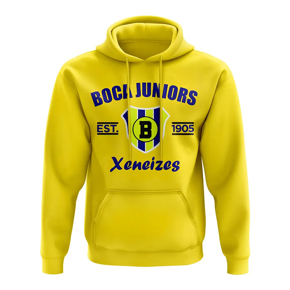 Boca Juniors Established Hoody (Yellow)_0