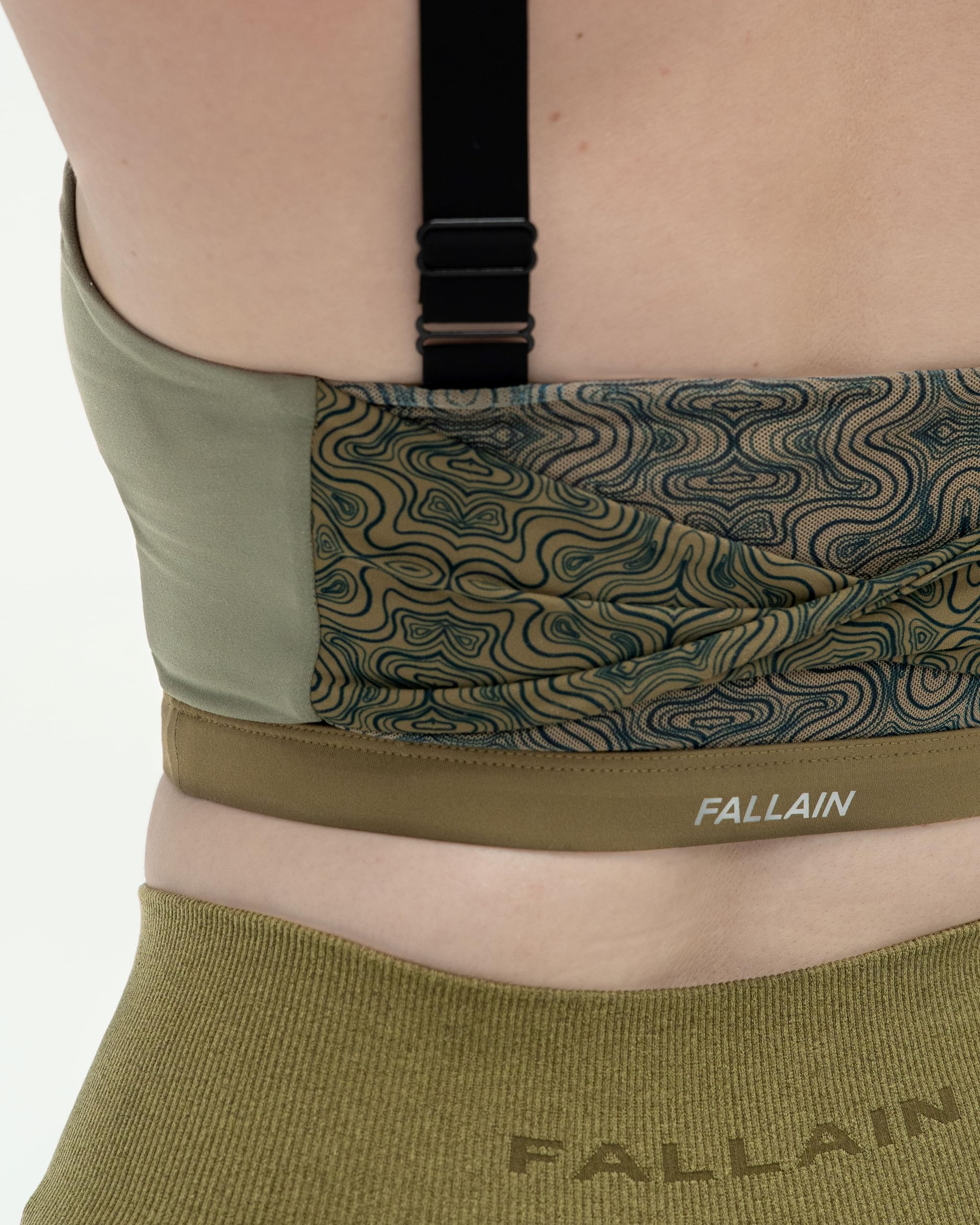 Fallain Fitness Sports Bra, Wireless, Athletic Support
