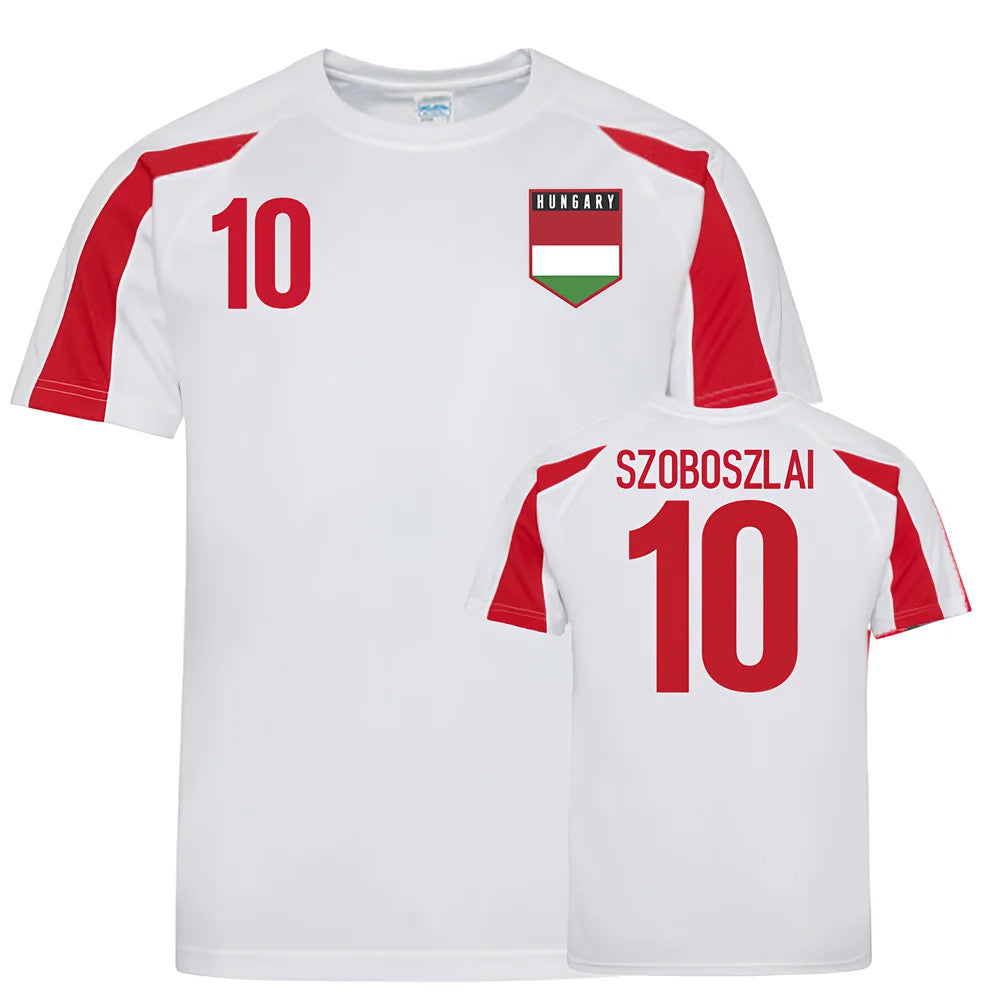 Hungary Sports Training Jersey (Szoboszlai 10)_1