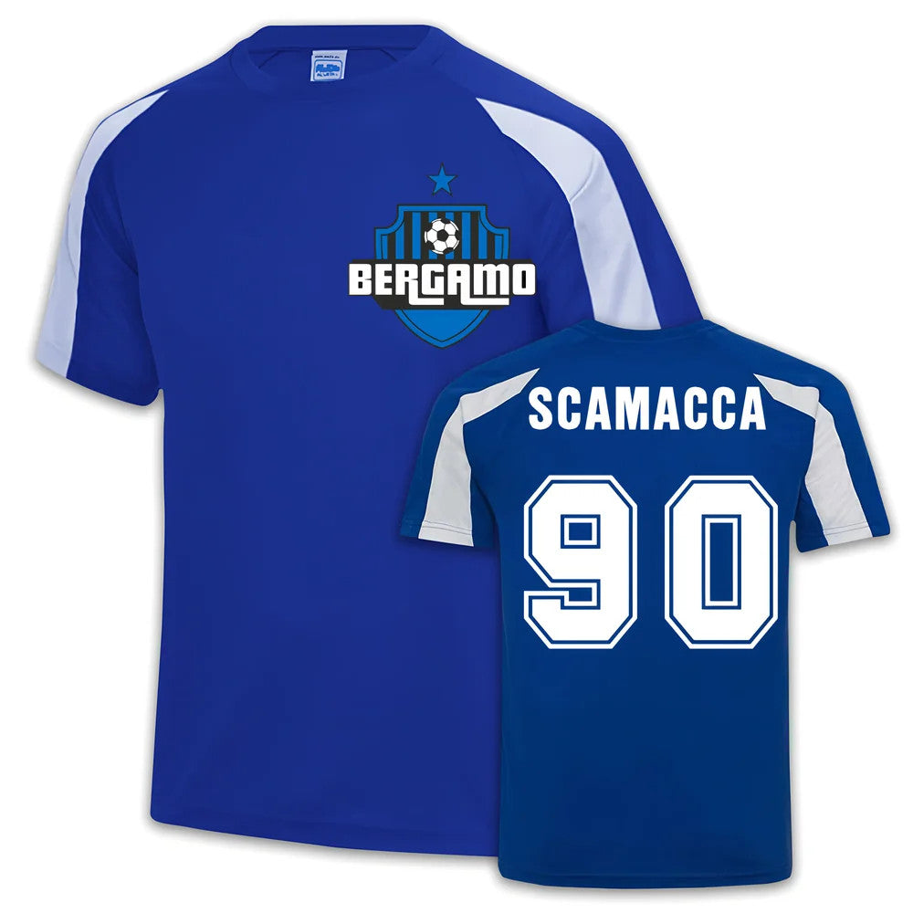 Atalanta Sports Training Jersey (Gianluca Scamacca 90)_1