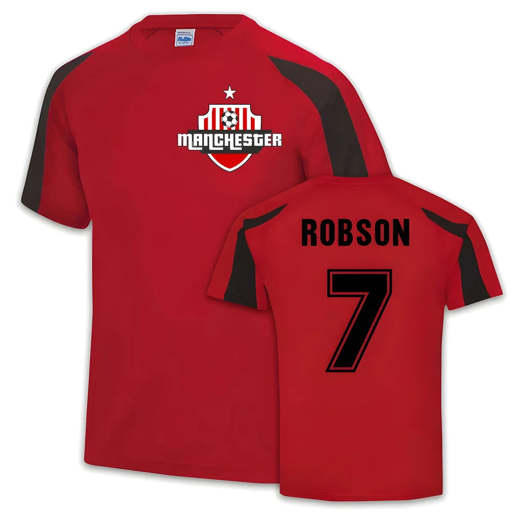 Man United Sports Training Jersey (Bryan Robson 7)_0