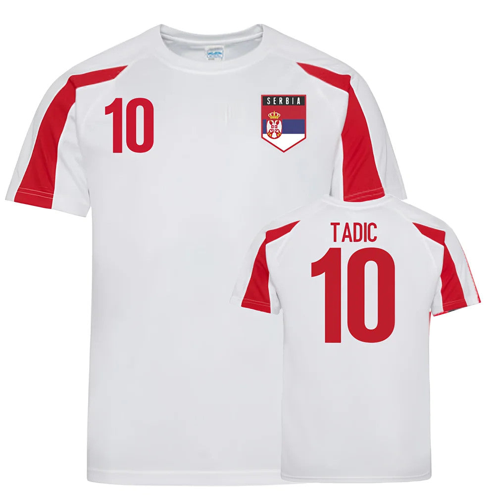 Serbia Sports Training Jerseys (Tadic 10)_0