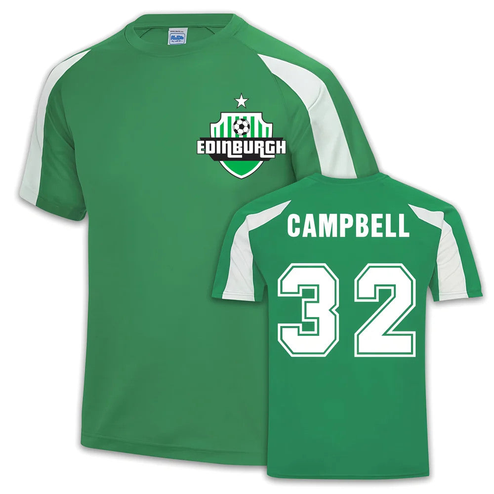 Hibs Sports Training Jersey (Josh Campbell 32)_0