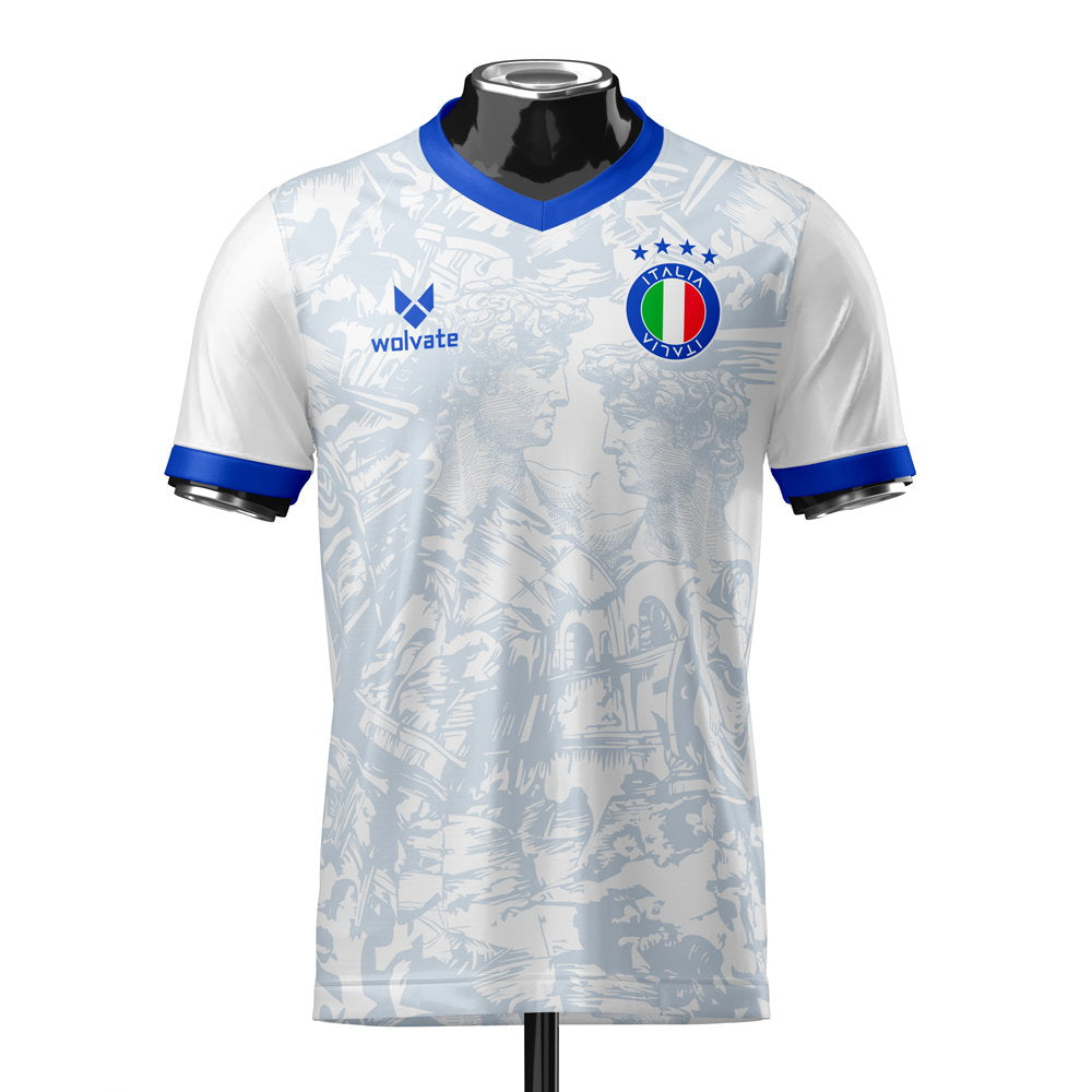Italy Heritage Football Jersey (Wolvate) Adult Short Sleeve (Baresi 6)_2