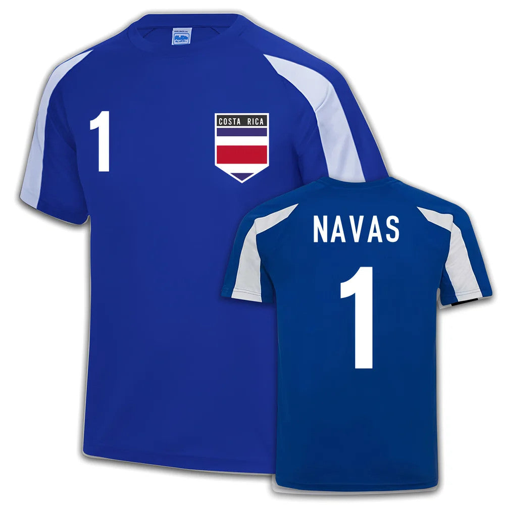 Costa Rica Sports Training Jersey (Keylor Navas 1)_0