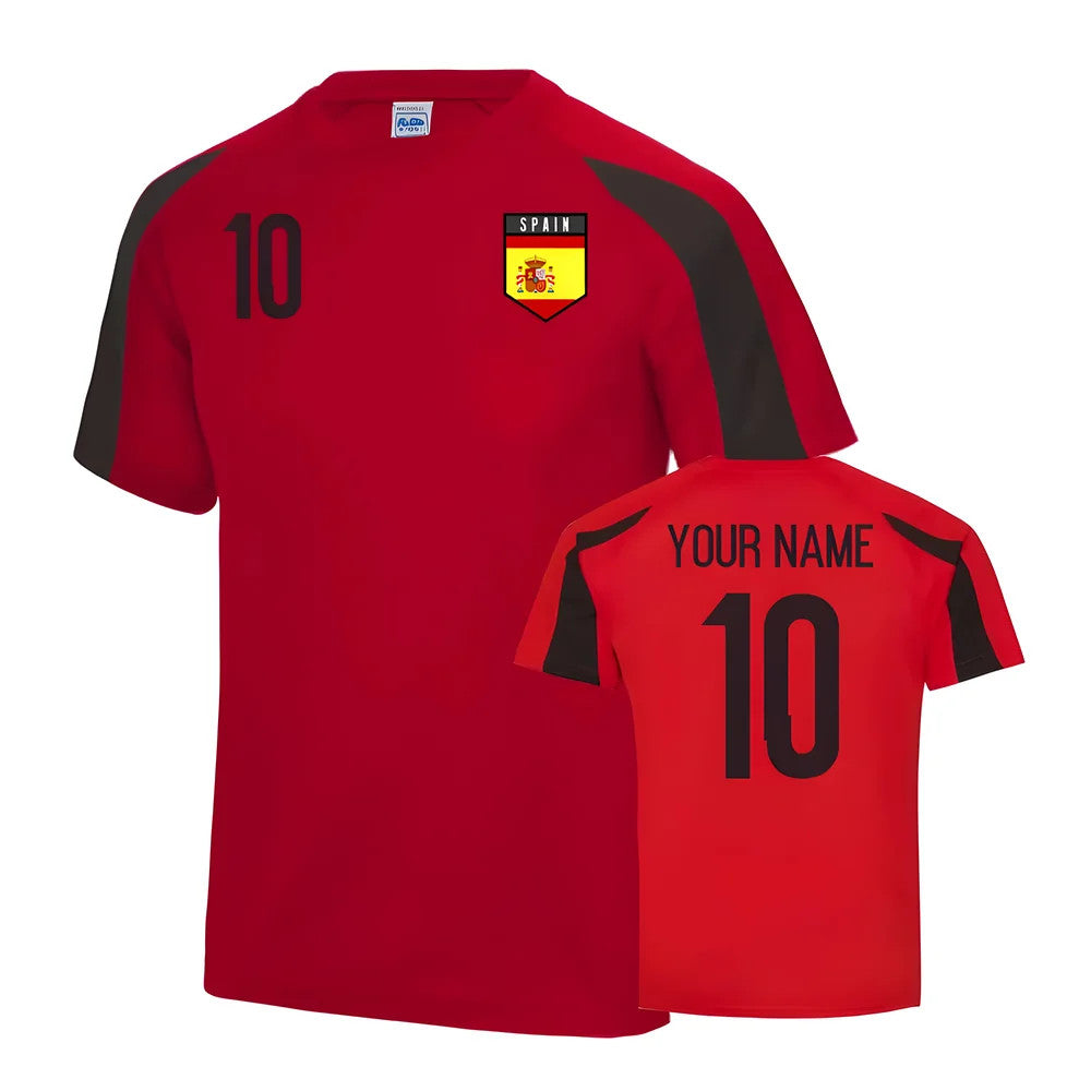 Spain Sports Training Jersey (Your Name)_0