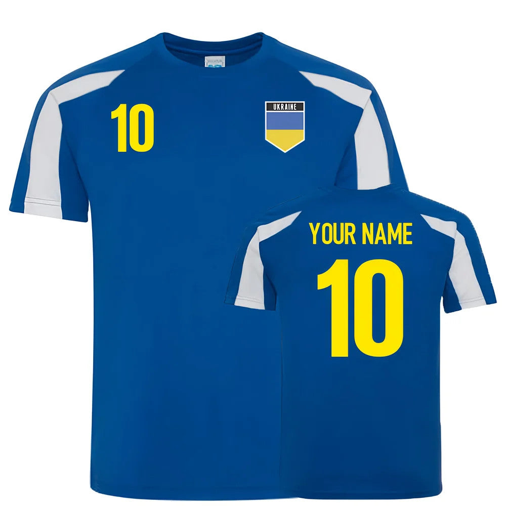 Ukraine Sports Training Jersey (Your Name)_0