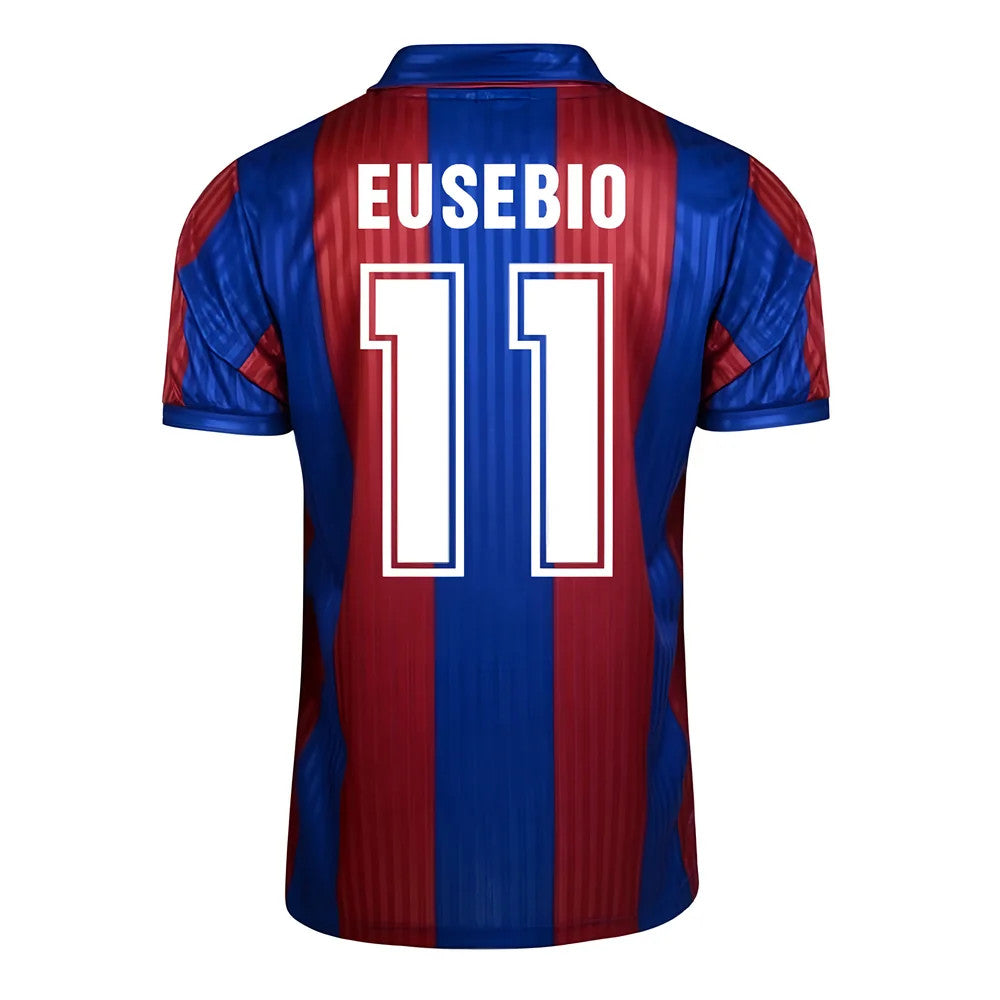 Score Draw Barcelona 1992 Home Shirt (Eusebio 11)_0