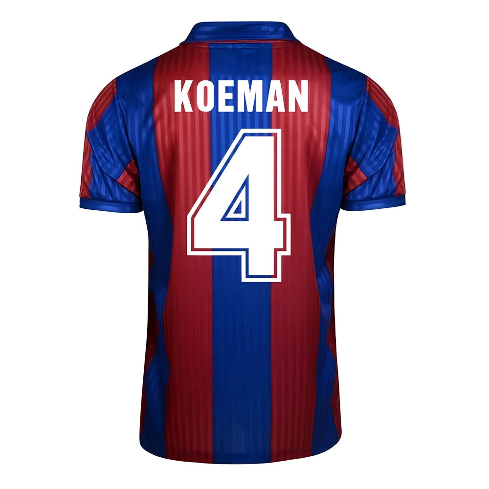 Score Draw Barcelona 1992 Home Shirt (Koeman 4)_0