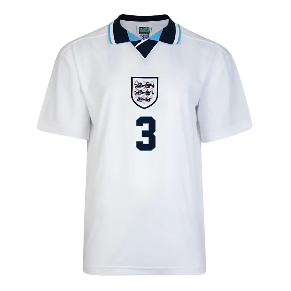 Score Draw England Euro 1996 Home Shirt (Pearce 3)_1