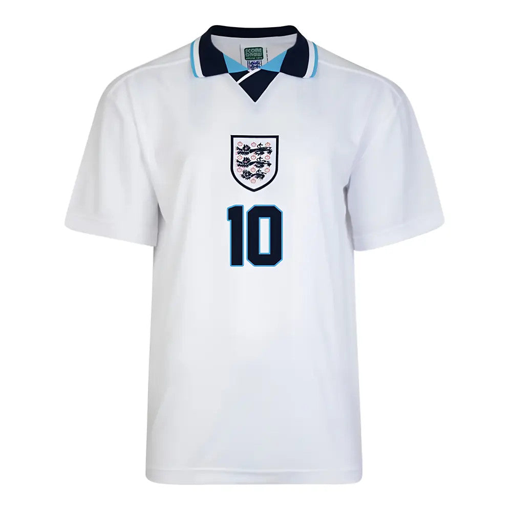 Score Draw England Euro 1996 Home Shirt (Sheringham 10)_1