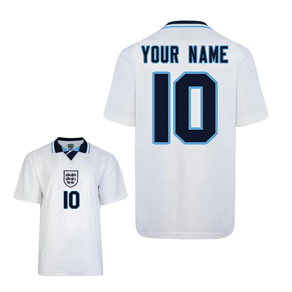 Score Draw England Euro 1996 Home Shirt (Your Name)_0