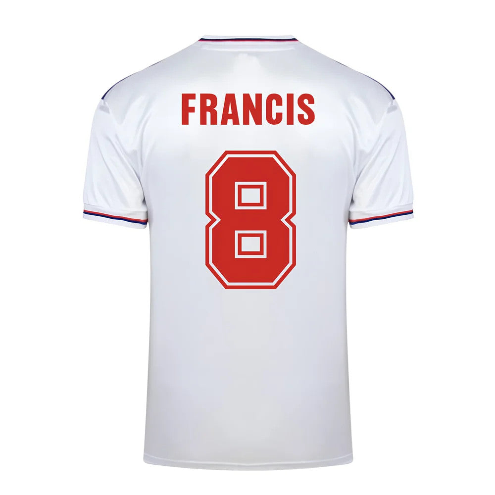 Score Draw England World Cup 1982 Home Shirt (Francis 8)_0