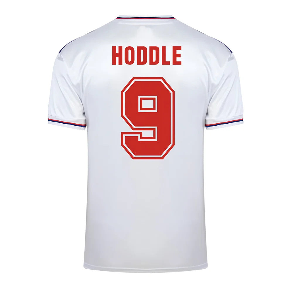 Score Draw England World Cup 1982 Home Shirt (Hoddle 9)_0