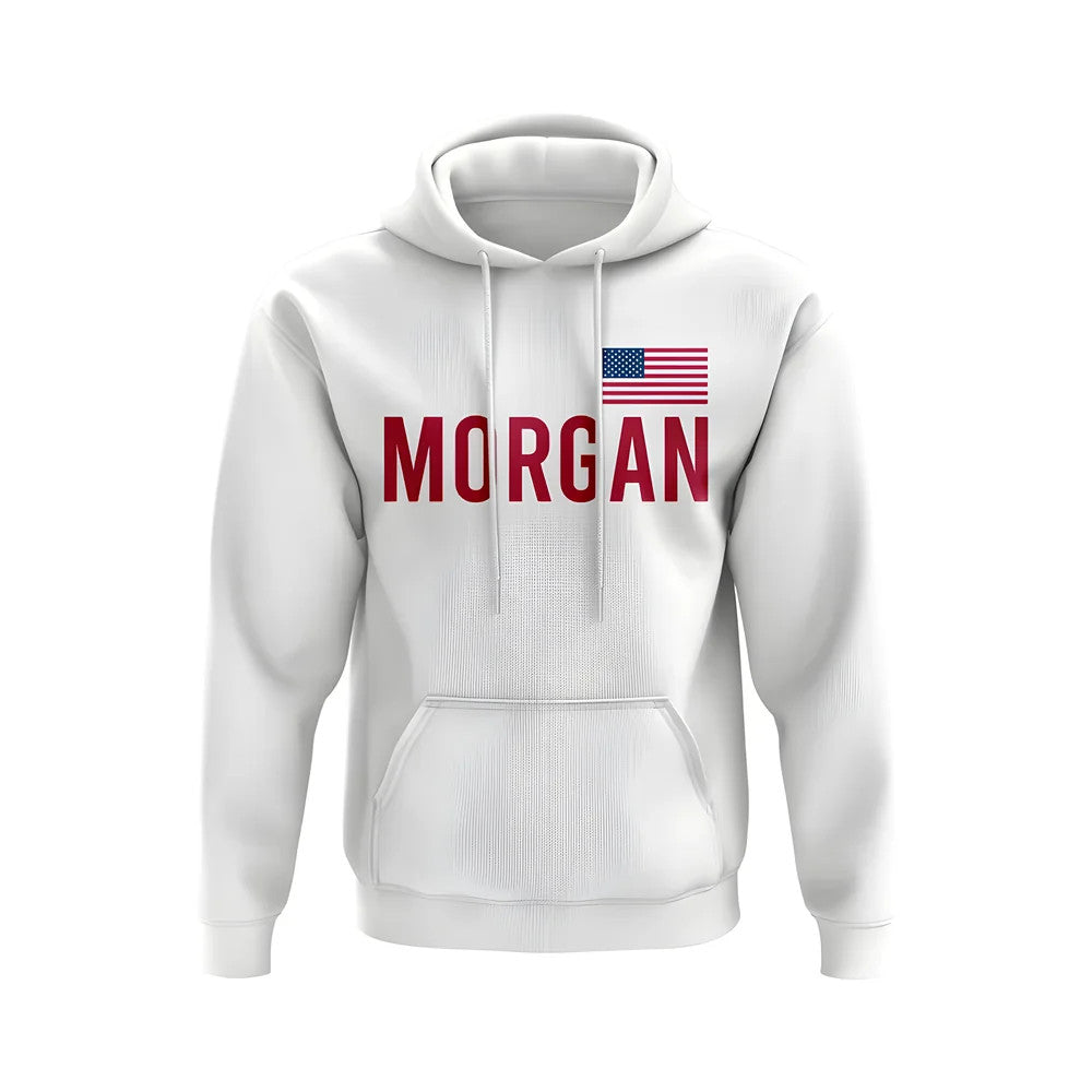 Alex Morgan USA Name Hoody (White)_1