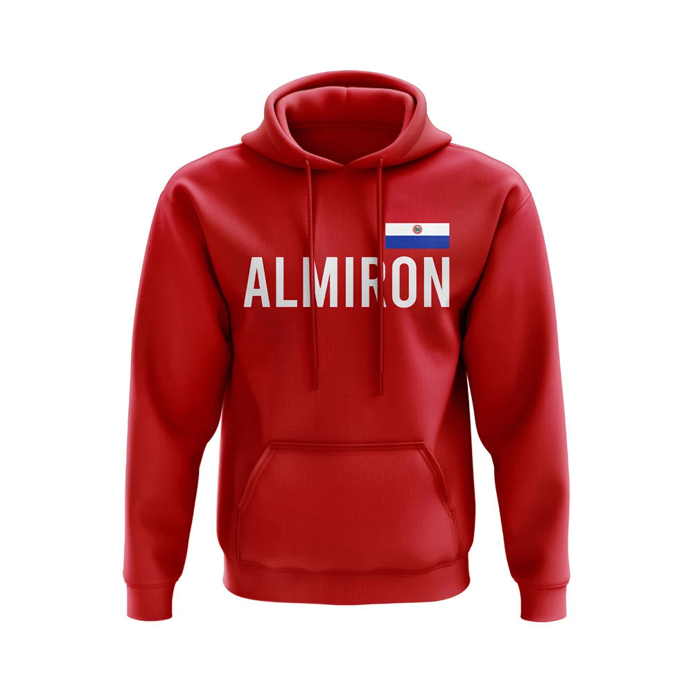 Miguel Almiron Paraguay Name Hoody (Red)_1