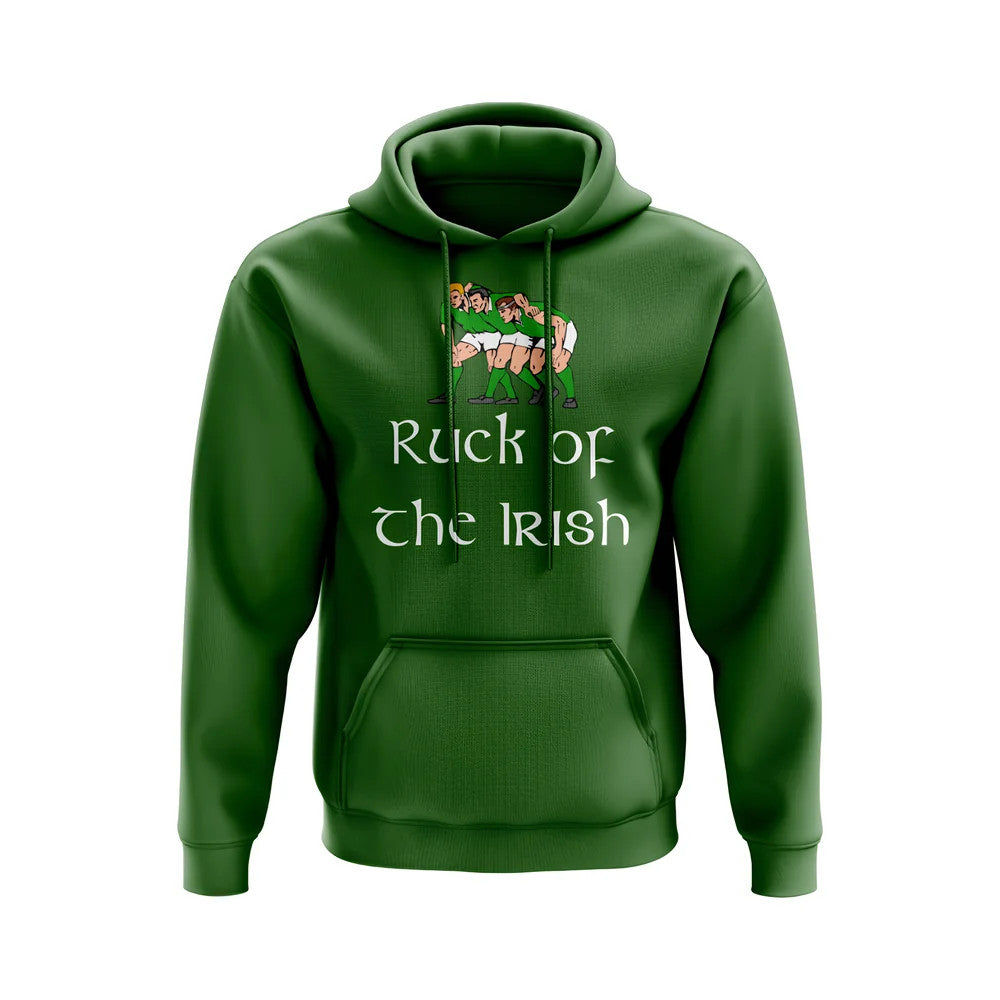 Ruck of the Irish Rugby Hoody (Green)_1