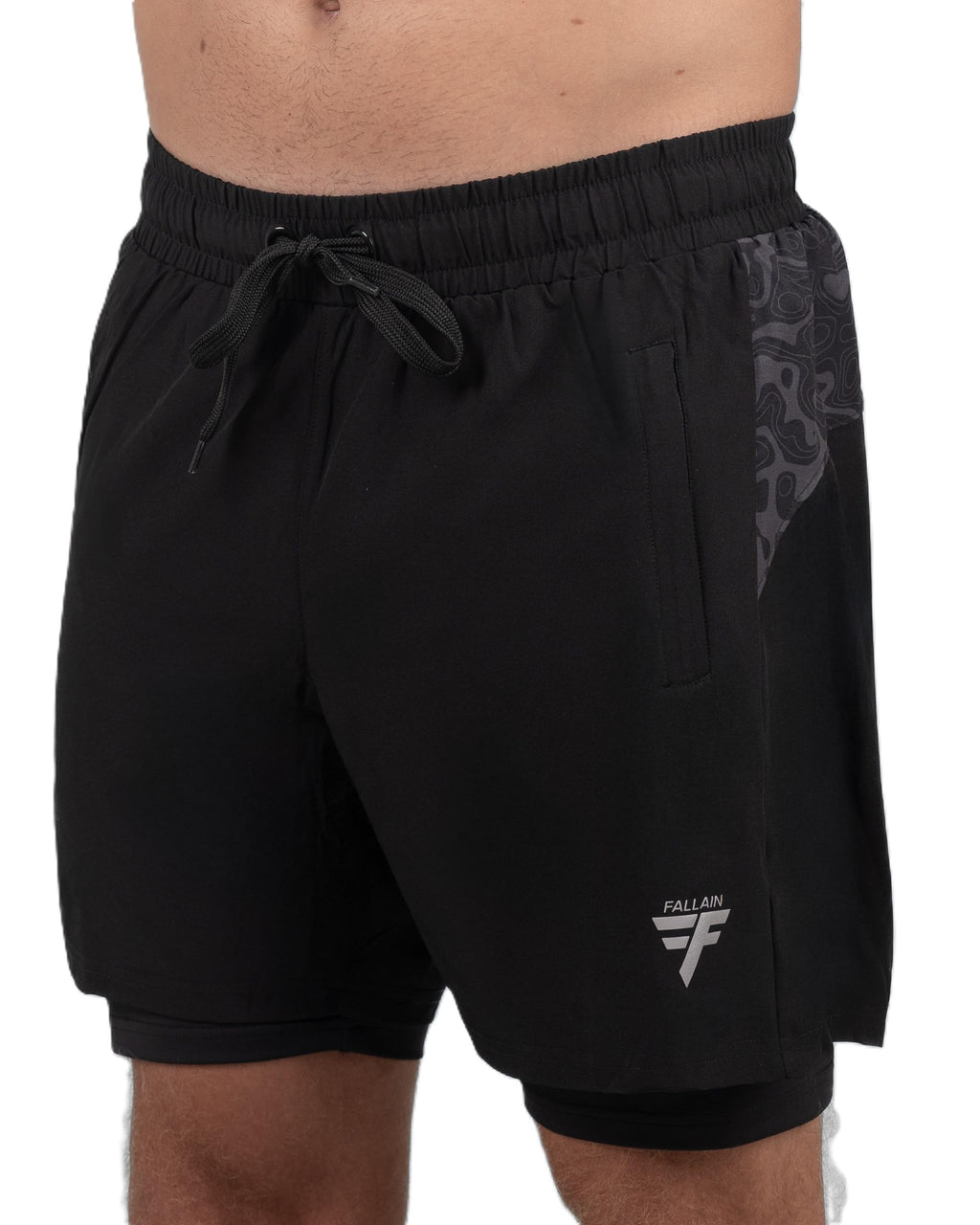 Fallain Fitness Da-Thona Two Layer Shorts