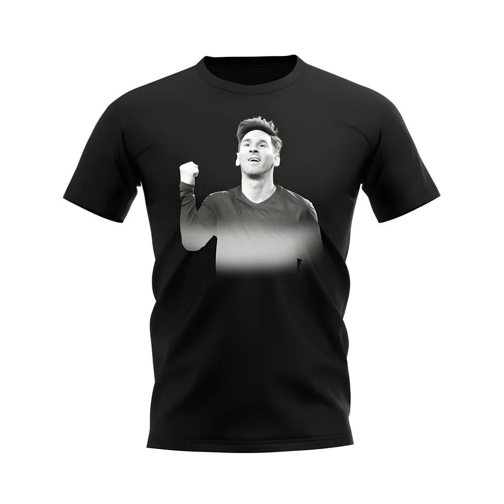 Lionel Messi Legend T-Shirt (Black) (Messi 10)_4